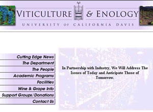 UC David Vitculture and Enology