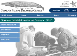 eLearning hands-on science - Seymour Intertidal Monitoring Program
